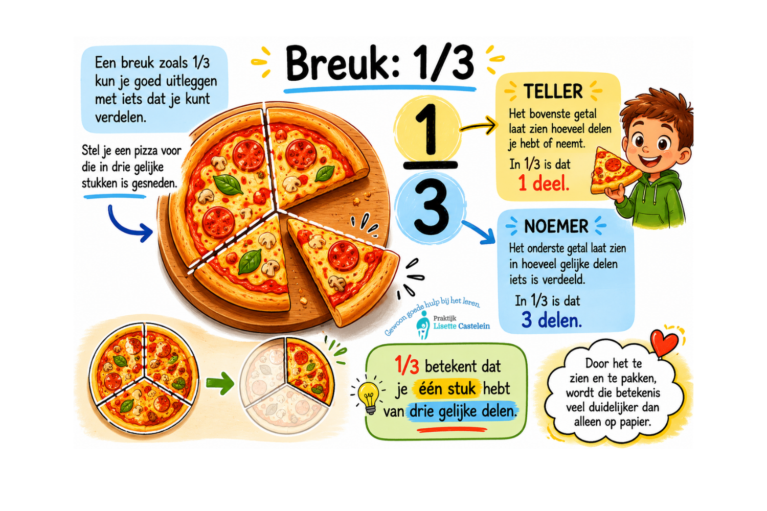 Wat betekent 1/3 precies Wat betekent 1/3 precies