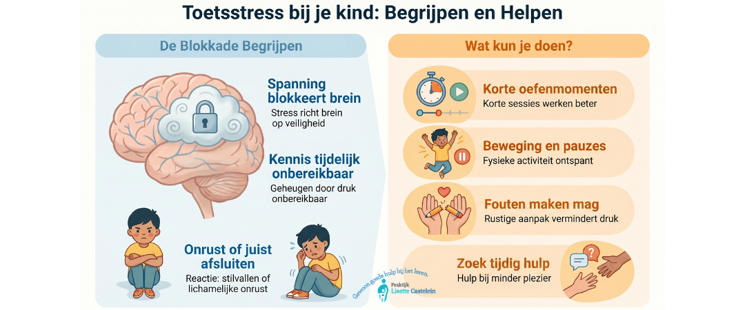 Toetsstress bij je kind